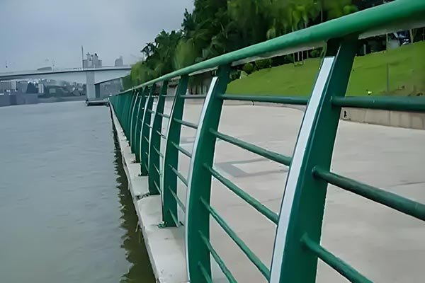 Fiberglass FRP Guardrails for Docks