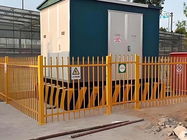 Fiberglass fence for electricity use Fiberglass fence for electricity use