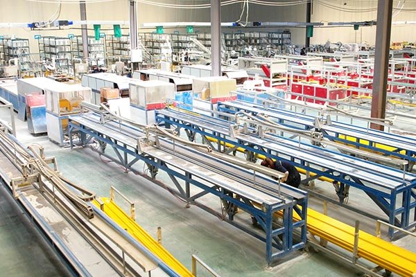 Profile production line Profile production line