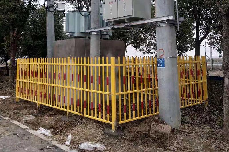 Substation fence Substation fence